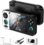 Anbernic RG476H Retro Handheld Game Console 4.7-inch LTPS In-Cell Screen No Card Android 13 System 128G Storage Support AI Functions 3D Hall Effect Joystick WiFi Bluetooth HD and TV Output Black